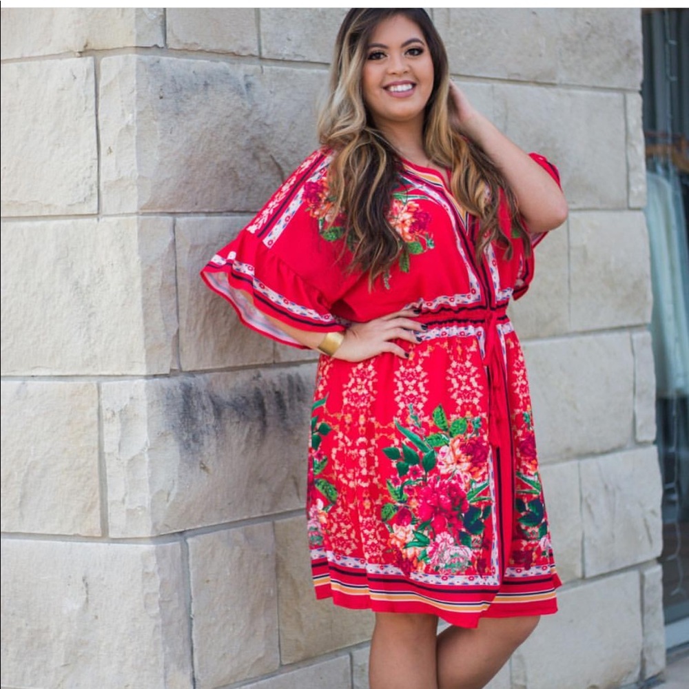 Flying Tomato Red Dress